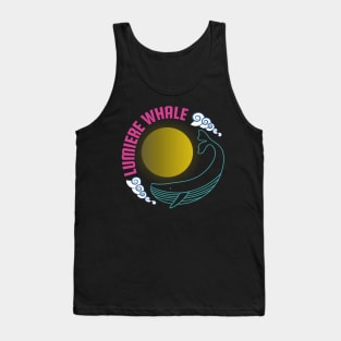 Lumiere Whale (Whale dancing on the moonlight) Tank Top